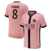 Maglia Calcio Paris Saint-Germain Fabian Ruiz #8 Terza Divisa 2024-25 Manica Corta